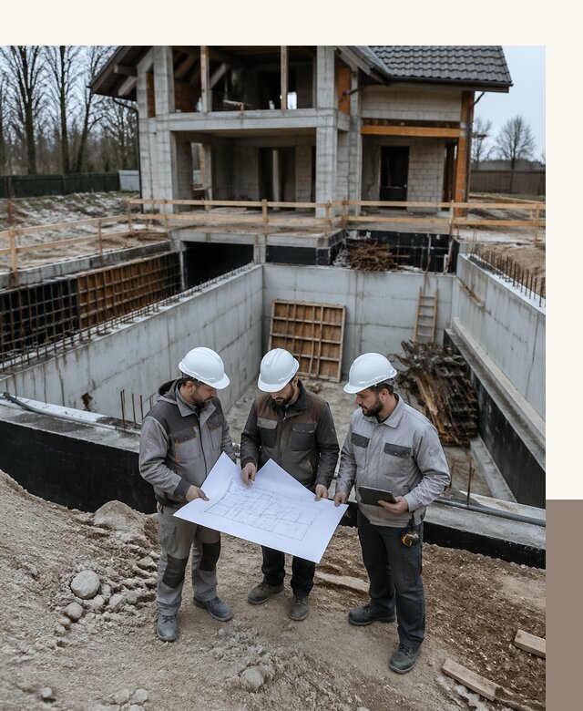 Проектирование и строительство домов с подвалом под ключ в Гатчине